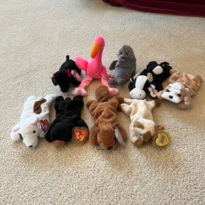 Ty Beanie Baby Lot of 9!